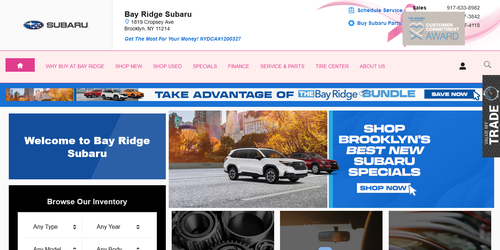 Bay Ridge Subaru Service