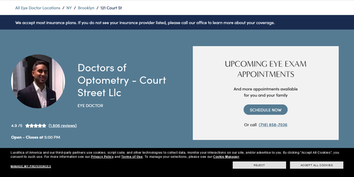 Doctors of Optometry - Court Street LLC